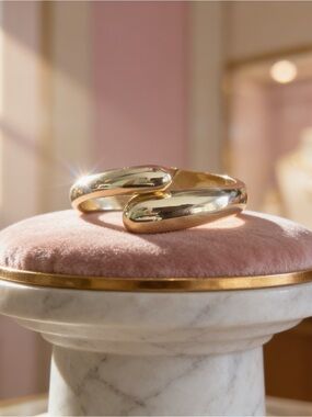 Glam Gold Cuff Bracelet